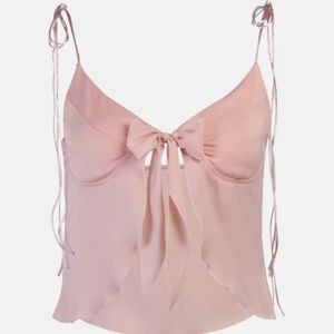 Pink Tie Top